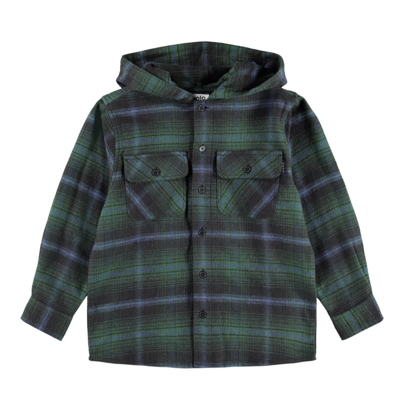Molo Galaxy Check Shirt