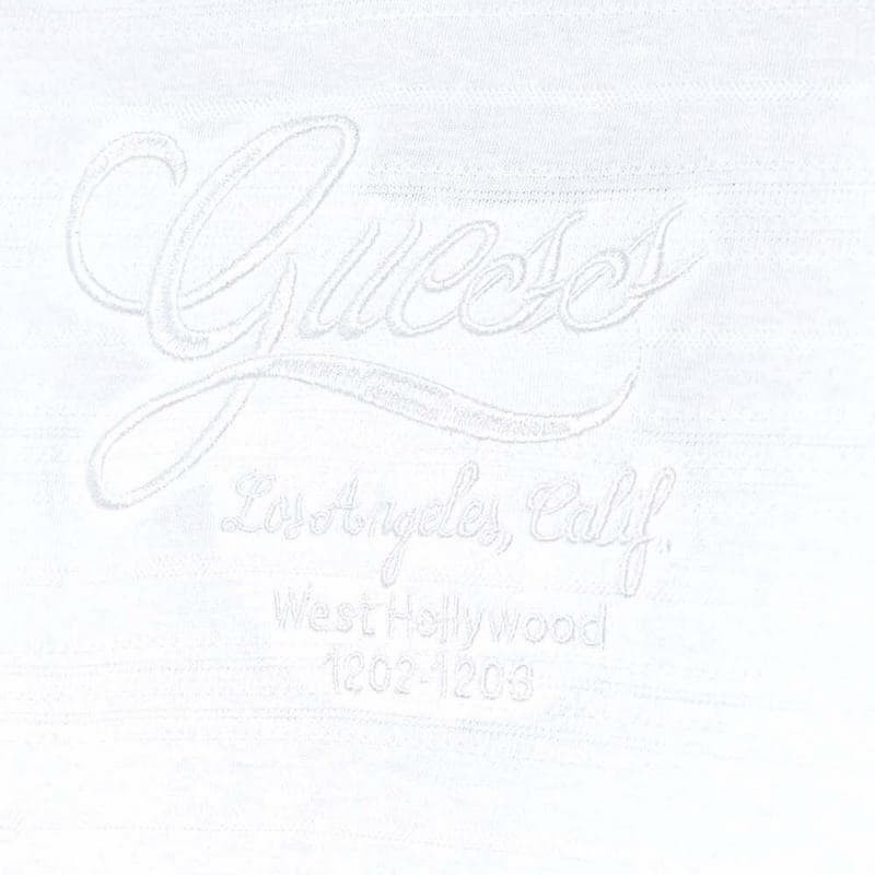 Guess Παιδικό Κοντομάνικο T-shirt Λευκό με Κεντητό Λογότυπο για Αγόρι Guess Παιδικό Κοντομάνικο T-shirt Λευκό με Κεντητό Λογότυπο για Αγόρι