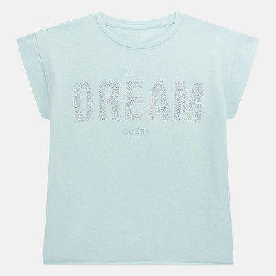 Guess Παιδικό T-shirt Μέντας με Σχέδιο για Κορίτσι Guess Παιδικό T-shirt Μέντας με Σχέδιο για Κορίτσι