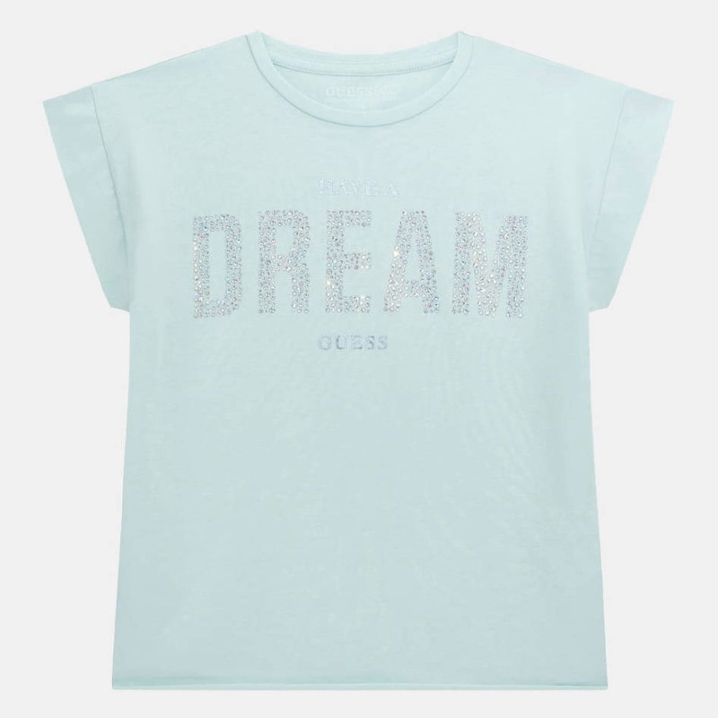 Guess Παιδικό T-shirt Μέντας με Σχέδιο για Κορίτσι Guess Παιδικό T-shirt Μέντας με Σχέδιο για Κορίτσι