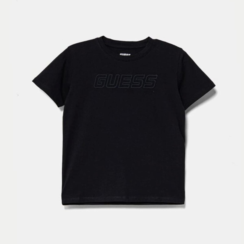 Guess Παιδικό T-shirt Μπλε Σκούρο με Κεντημένο Λογότυπο για Αγόρι Guess Παιδικό T-shirt Μπλε Σκούρο με Κεντημένο Λογότυπο για Αγόρι