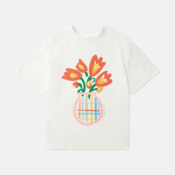 Stella McCartney Kids Floral Graphic T-Shirt 