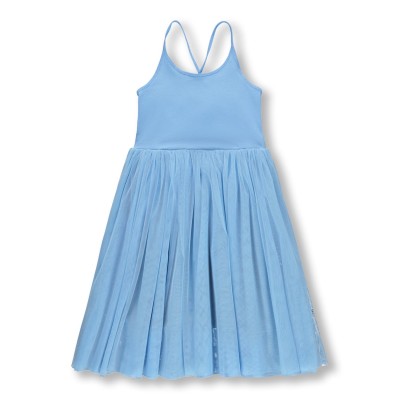 Molo Citrona Tulle Blue Dress