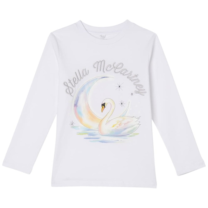 Stella McCartney Kids Μπλού΄ζα Με Κύκνο