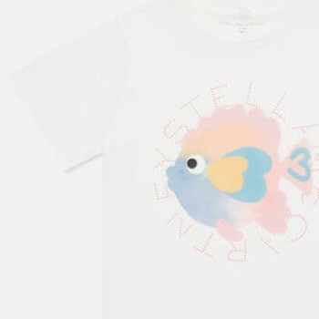 Stella McCartney Kids Παιδικό Μπλουζάκι Με Ψαράκι