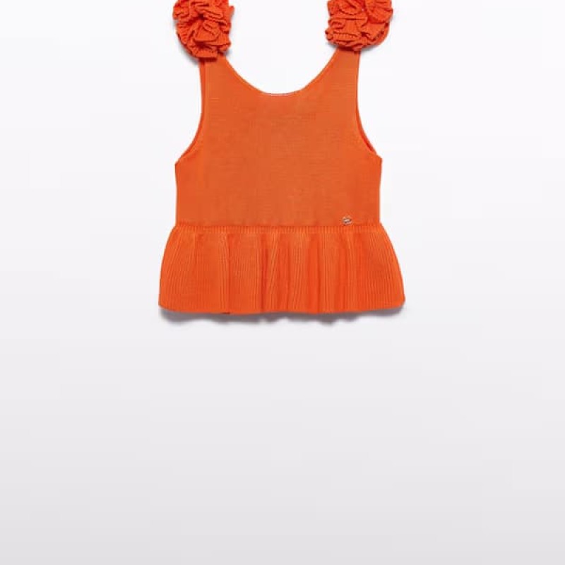 Abel & Lula Παιδική Πορτοκαλί Μπλούζα