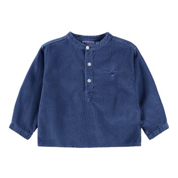 Molo Παιδικό Μάο Κοτλέ Μπλε Πουκάμισο Molo Παιδικό Μάο Κοτλέ Μπλε Πουκάμισο