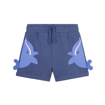 Stella McCartney Kids Baby printed cotton jersey shorts
