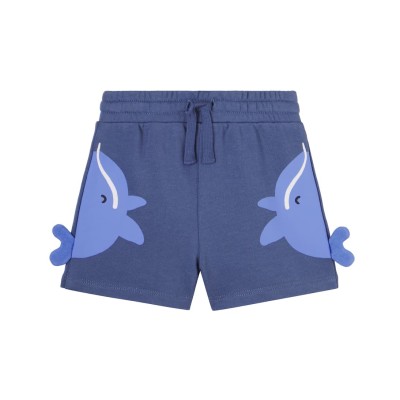 Stella McCartney Kids Baby printed cotton jersey shorts