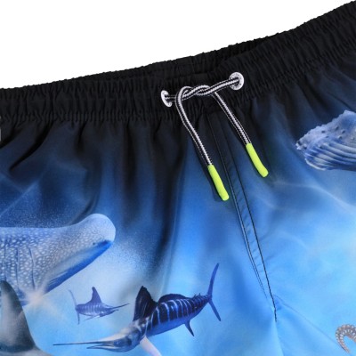 Molo Niko Μπλε Μαγιό Με Ψάρια