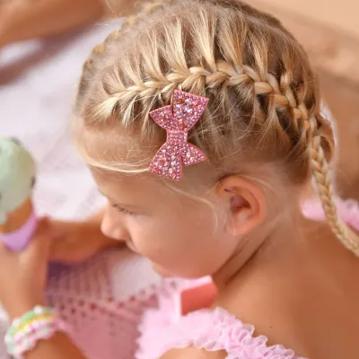 Φιογκάκι Ροζ Μαλλιων Angel Face