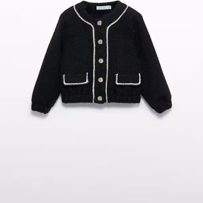 Abel & Lula Black Cardigan