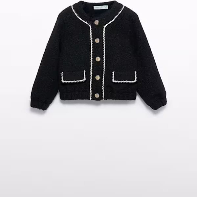 Abel & Lula Black Cardigan Abel & Lula Black Cardigan