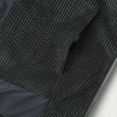 Molo Παιδικό Μαύρο Κοτλέ Αμάνικο Μπουφάν με Επένδυση