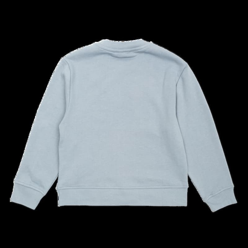 Stella McCartney Kids Παιδικό Κοριτσίστικο Μπλε Φούτερ με Λευκό Κεντημένο Λογότυπο