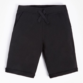 Guess Παιδική Βερμούδα Μαύρη Basic Active Core από Οργανικό Βαμβάκι για Αγόρι Guess Παιδική Βερμούδα Μαύρη Basic Active Core από Οργανικό Βαμβάκι για Αγόρι