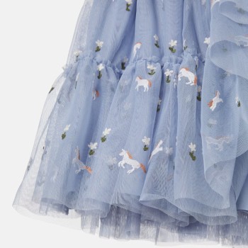 Stella McCartney Kids Φούστα από τούλι με κέντημα