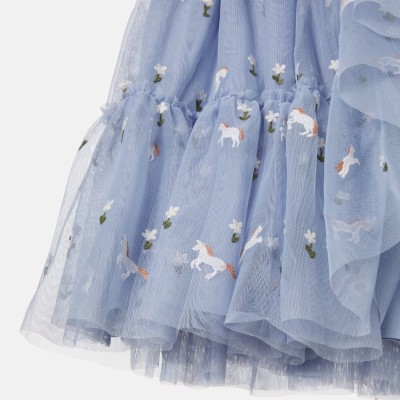 Stella McCartney Kids Φούστα από τούλι με κέντημα