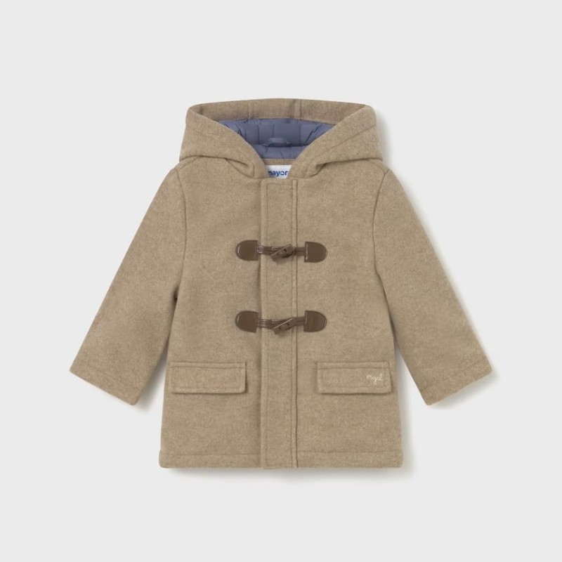 Mayoral Baby Boys’ Light Beige Montgomery Coat