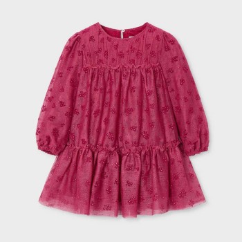 Mayoral Girls’ Cherry Tulle Dress