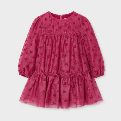 Mayoral Girls’ Cherry Tulle Dress