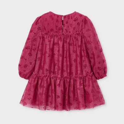 Mayoral Girls’ Cherry Tulle Dress
