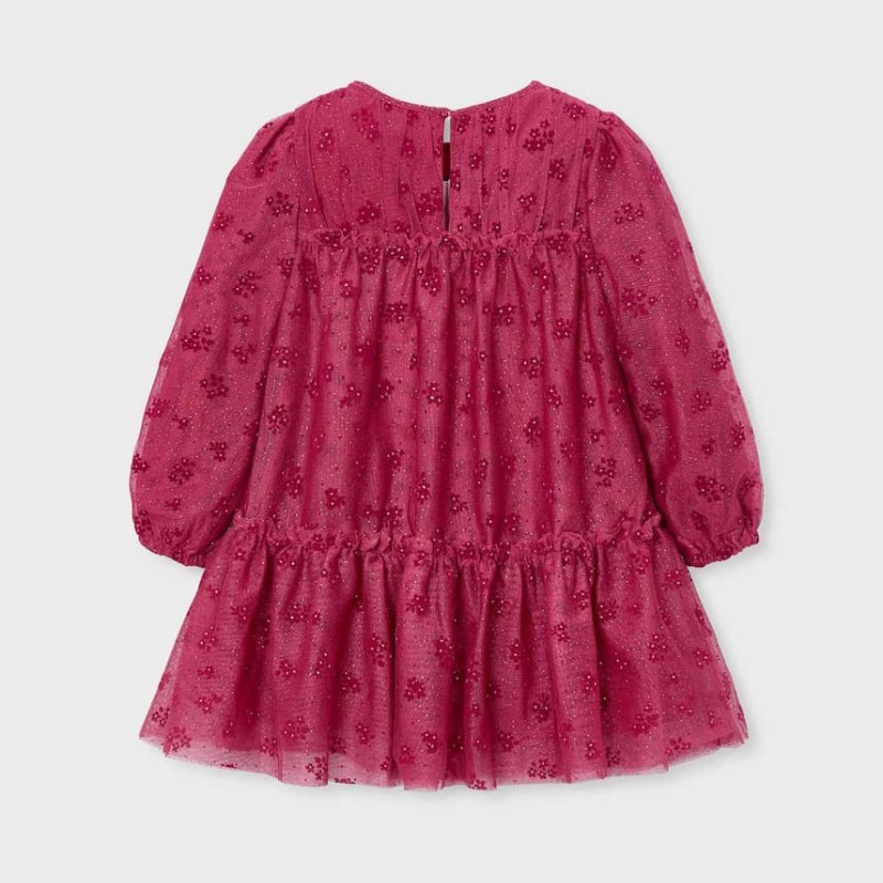 Mayoral Girls’ Cherry Tulle Dress