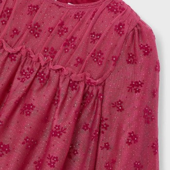 Mayoral Girls’ Cherry Tulle Dress