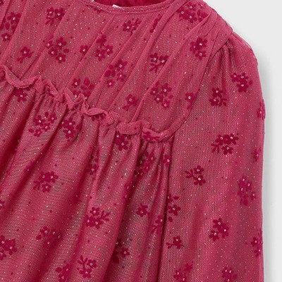 Mayoral Girls’ Cherry Tulle Dress