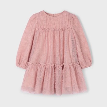 Mayoral Παιδικό Ροζ Τούλινο Φόρεμα Mayoral Παιδικό Ροζ Τούλινο Φόρεμα