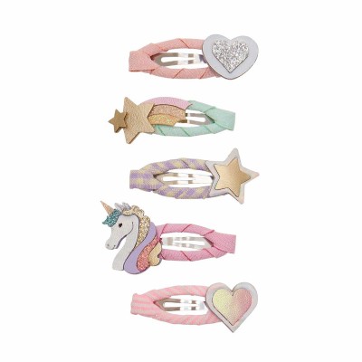 Mimi & Lula Παιδικά Κλιπ Μαλλιών Dreamy Unicorn Mini Clic Clacs (Σετ 5 Τεμαχίων)