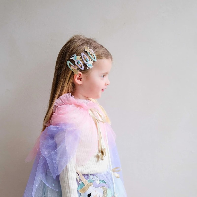Mimi & Lula Παιδικά Κλιπ Μαλλιών My Little Unicorn Clic Clacs (Σετ 4 Τεμαχίων)
