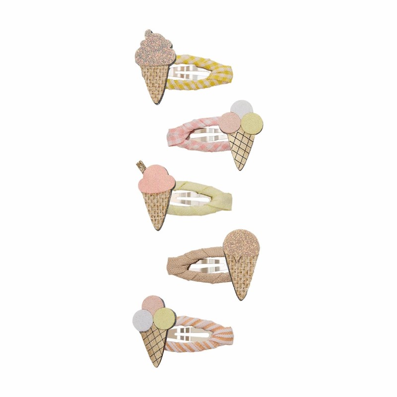 Mimi & Lula Παιδικά Κλιπ Μαλλιών Ice Cream Mini Clic Clacs (Σετ 5 Τεμαχίων)