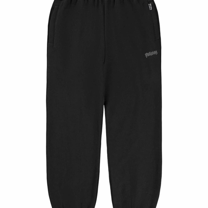 Molo παιδικό μαύρο Αγορίστικο παντελόνι φόρμας από οργανικό βαμβάκι