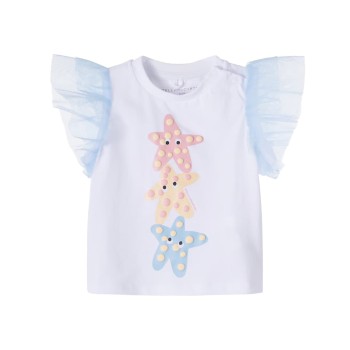 Stella McCartney Kids Παιδικό Μπλουζάκι Mε Αστερίες