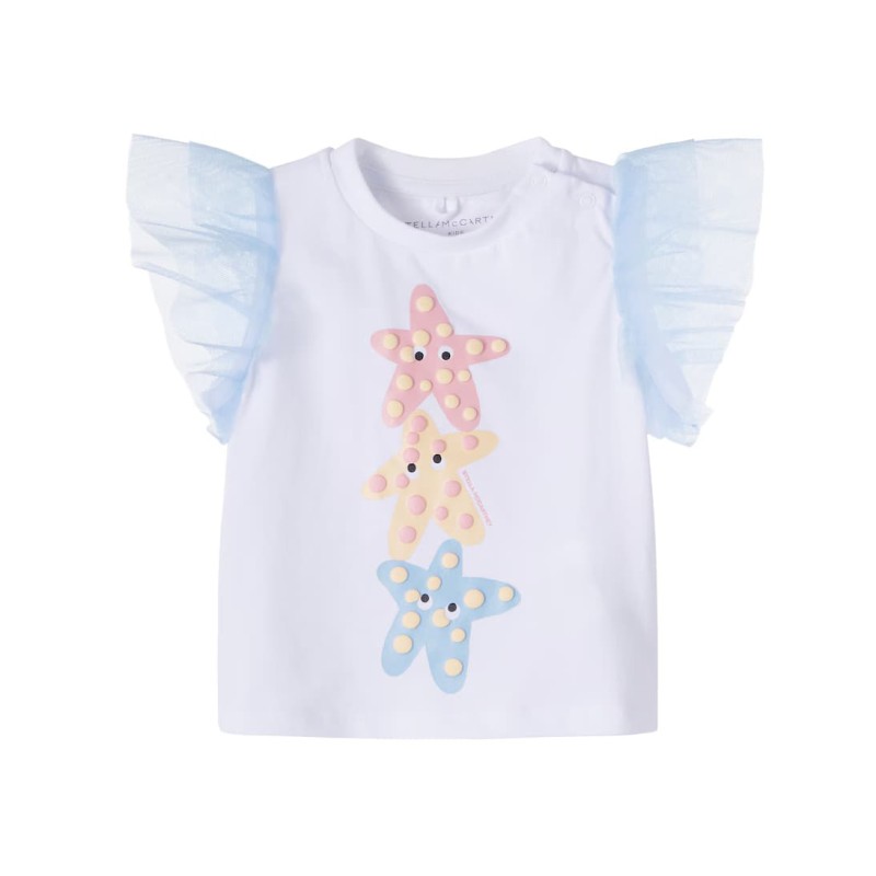 Stella McCartney Kids Παιδικό Μπλουζάκι Mε Αστερίες