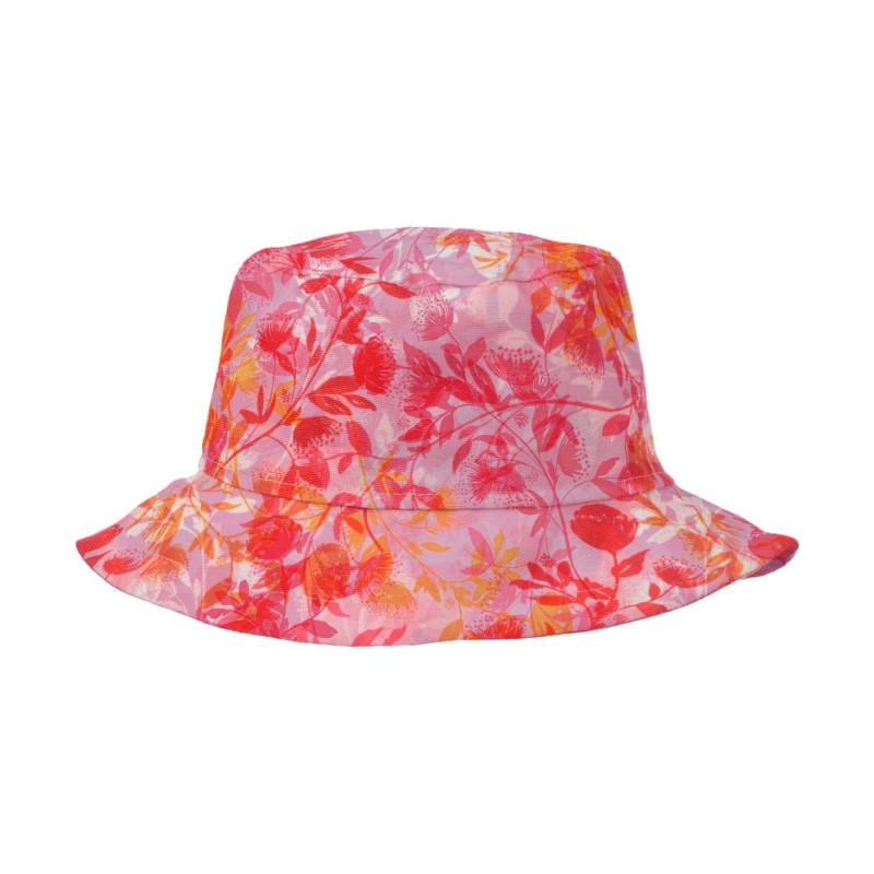 Marie Raxesky Bucket Hat Botanical Orange Marie Raxesky Bucket Hat Botanical Orange