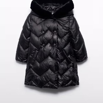 Abel & Lula Long Black Jacket