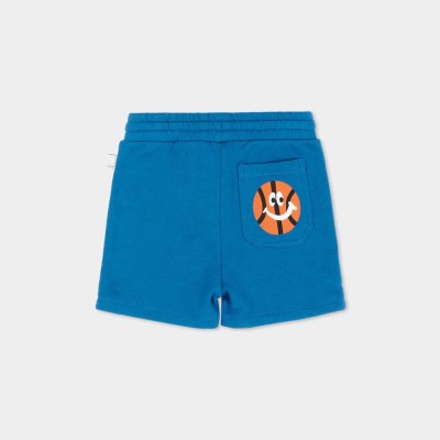 Stella McCartney Kids- Βρεφικό Μπλε Αθλητικό Σορτς για Βρεφικό Αγόρι