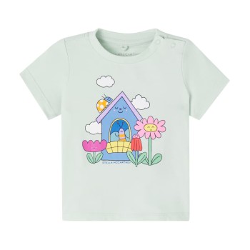 Stella Mc Cartney Kids Baby Cotton Jersey T-shirt