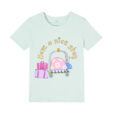 Stella McCartney Kids Printed cotton jersey T-shirt