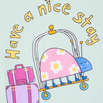 Stella McCartney Kids Printed cotton jersey T-shirt