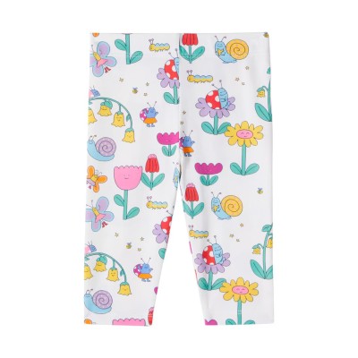 Stella McCartney Kids Baby Bug House cotton-blend jersey leggings