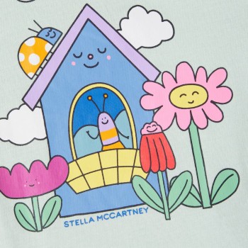Stella Mc Cartney Kids Baby Cotton Jersey T-shirt