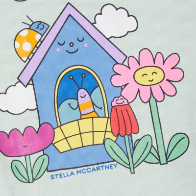 Stella Mc Cartney Kids Baby Cotton Jersey T-shirt