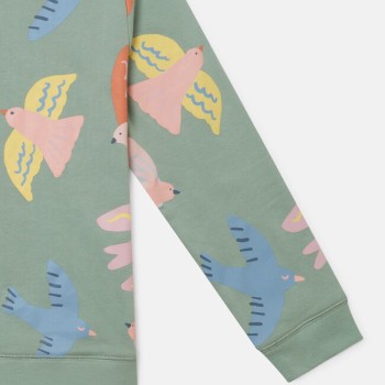 Stella Mc Cartney Παιδικό Φο΄ύτερ με Πουλιά Stella Mc Cartney Παιδικό Φο΄ύτερ με Πουλιά