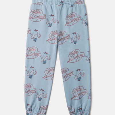 Stella McCartney Kids Παιδική Γαλάζια Φόρμα Φούτερ με Cowboy & Lasso Print