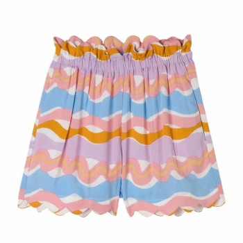 Stella McCartney Kids Παιδικό Κοριτσίστικο Σορτς Pastel Waves Πολύχρωμο