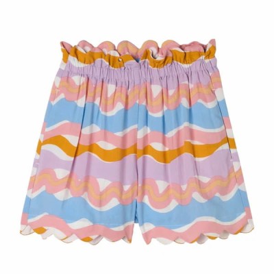 Stella McCartney Kids Παιδικό Κοριτσίστικο Σορτς Pastel Waves Πολύχρωμο