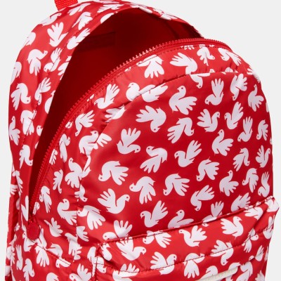 Stella McCartney Kids Children's Red/White Bird Print Backpack